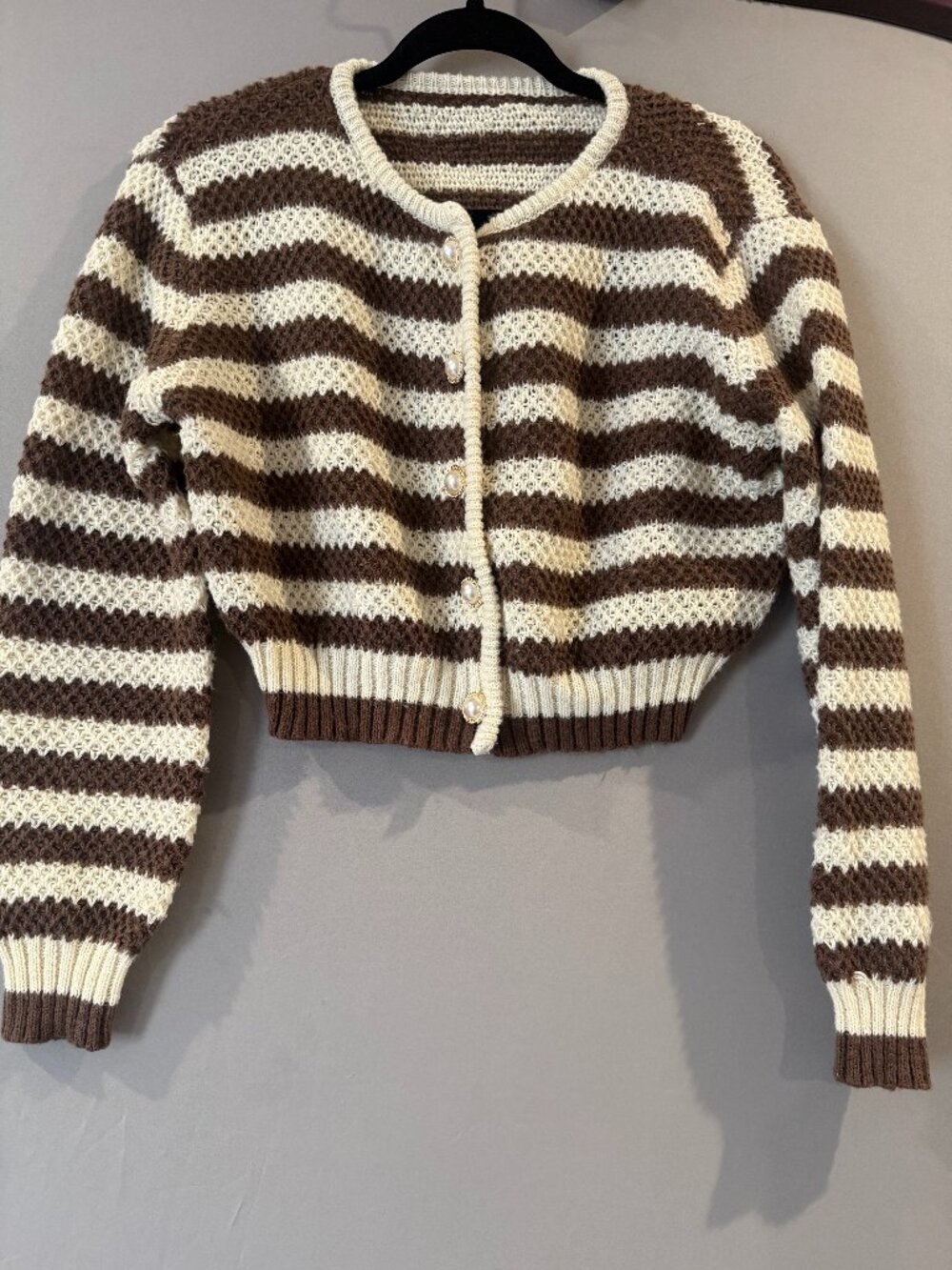 Vintage crop cardigan